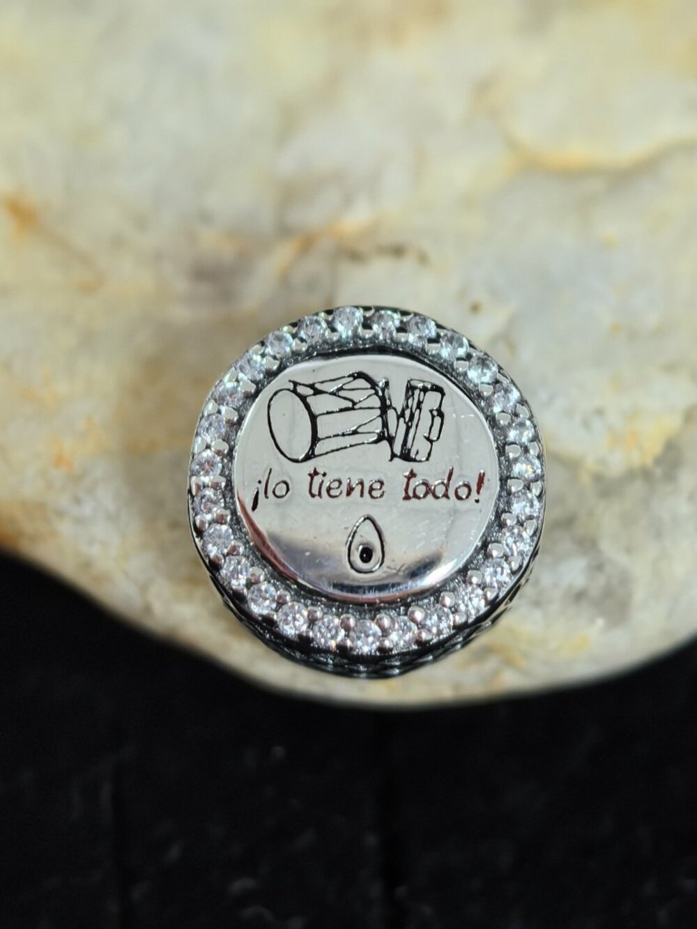 Pandora Dominican Republic CZ Charm, S925 Silver Jewelry Jewelry (Women's) - Picture 2 of 4